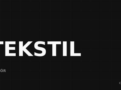 Tekstil ve Hazır Giyim