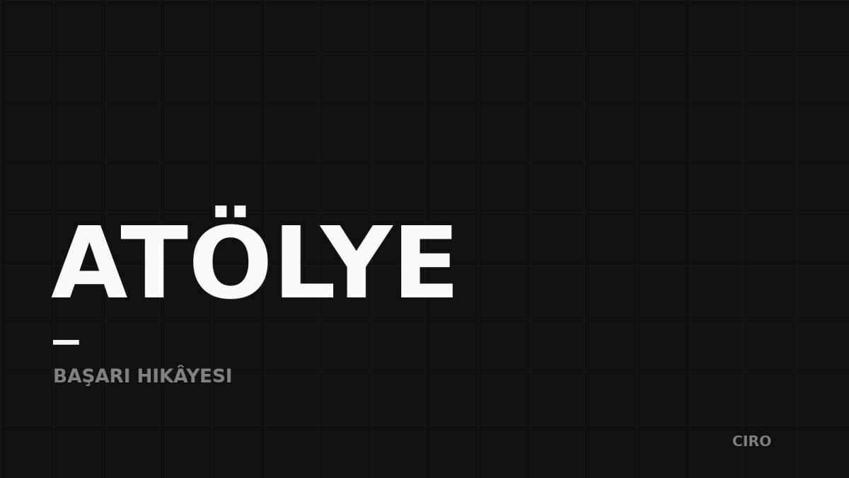 İhracata açılan atölye: 3 yılda 14 ülkeye (kurgusal vaka)